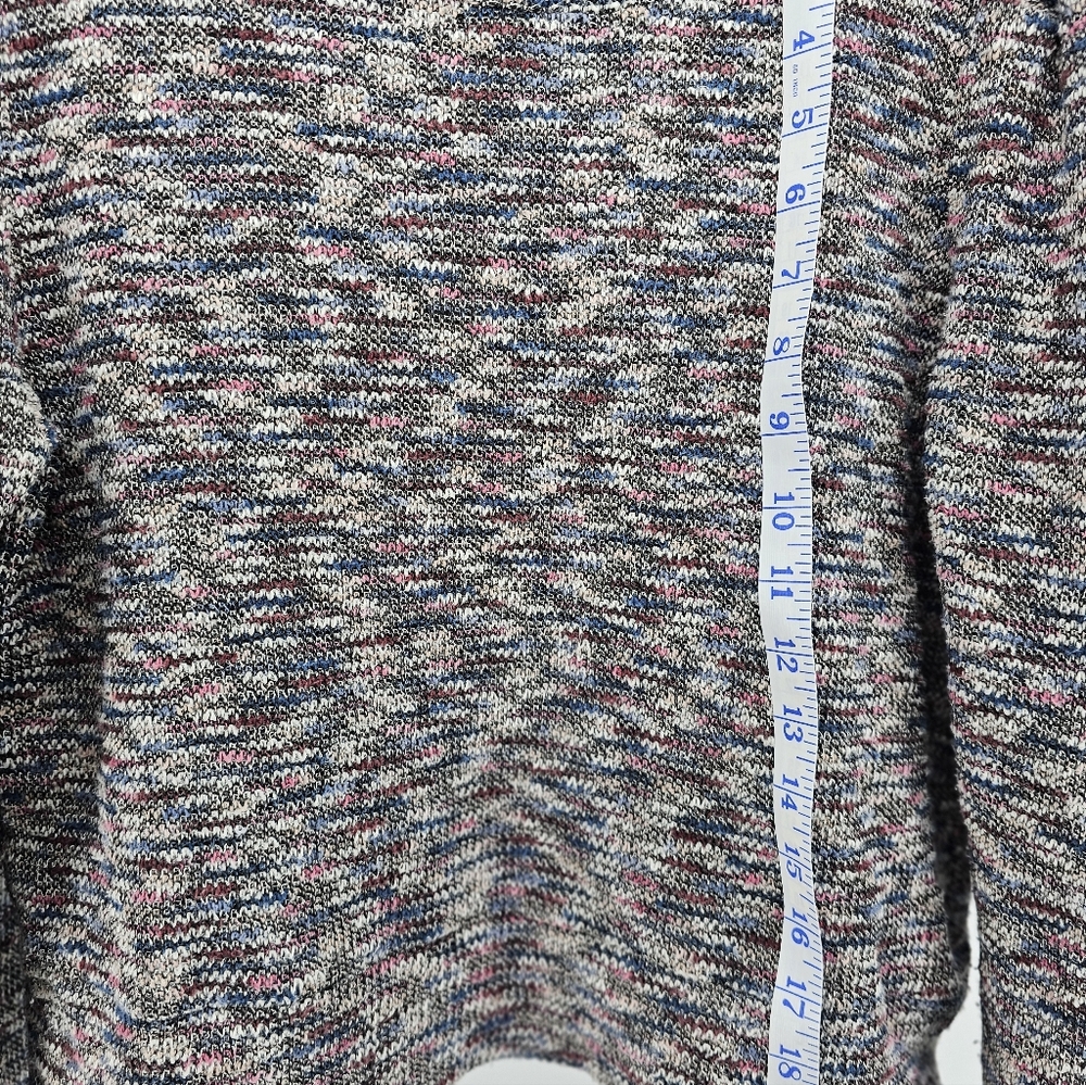 Madewell Multicolor Knit Sweater Croquette, Cabincore, Cottagecore, Cozy - Picture 6 of 6